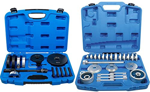 BGS 8324 | Radlagerwerkzeug für Radlager-Nabeneinheit | für VW T5 / Toureg | 85 mm | Montage Demontage & 67301 | Radlager-Werkzeug-Satz | 31-tlg. | Radlager-Abzieher | Radnabe