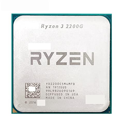 computer components Ryzen 3 2200G R3 2200G 3.5 GHz Quad-Core Quad-Thread CPU Processor YD2200C5M4MFB Socket AM4 mature technology