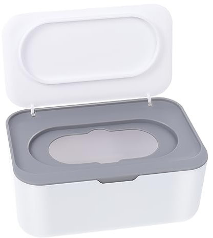 MAGICLULU Taschentücherbox Aus Bevorzugten Materialien Langlebig Und Praktisch Für Aufbewahrung Von Papiertüchern Feuchttüchern Und Masken Mit Deckel Und Glatten Kanten Für Einfachen Gebrauc