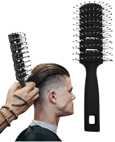 Brosse à cheveux ventilée, peigne à cheveux anti-statique, peigne à cheveux, peigne à cheveux de massage, côtelettes de massage peignage, brosse à paddle, poignée ergonomique,