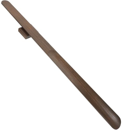 Abaodam Manico Funzionale e Pratico 55cm Design Magnetico in Legno di Faggio Calzascarpe Strumento di Sollevamento delle Scarpe per Uso Domestico e Anziani