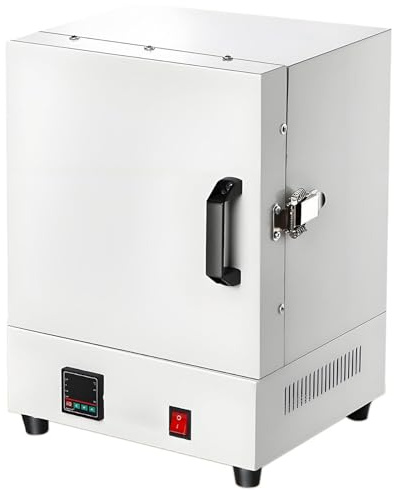 Forno a muffola da tavolo da 1150℃, forno di cottura ad alta temperatura, laboratorio ceramico elettrico da 2000 W, per la creazione di gioielli, fusione di cera, argilla e ceramica fai da te