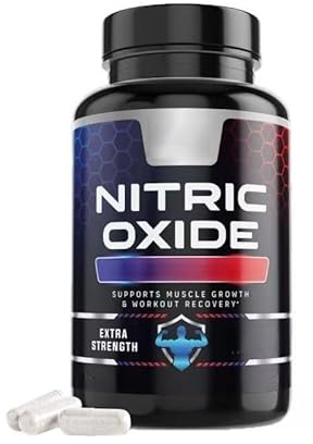 Oxyde nitrique, soutient la santé, la croissance musculaire et la circulation, la récupération, l'énergie naturelle