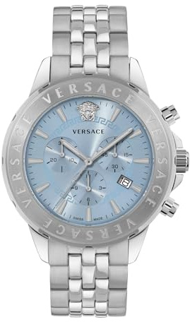 Versace Herren Uhr Armbanduhr Chronograph Signature VEV602325 Edelstahl