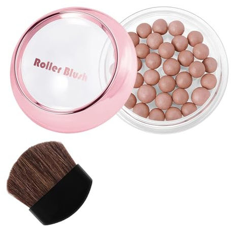 Boules De Blush Léger Longue Tenue Illuminant | Visage Billes De Blush Sous Les Yeux Soins De Beauté Femmes Mûres Filles Soirée Rendez-Vous