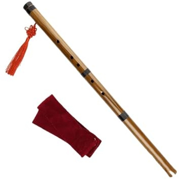 Bambuflöjt G Klaviatur Träblåsinstrument Traditionell Nybörjare Vuxen Bambuflöjt