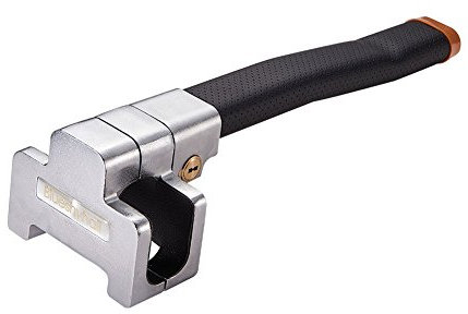 Blueshyhall Antivols Auto, Canne Antivol Voiture, Barre Antivol Voiture Volant, Autocollant Antivol Voiture avec Clés, Antivol Voiture Volant pour Voiture, SUV, Camping Car (Noir)