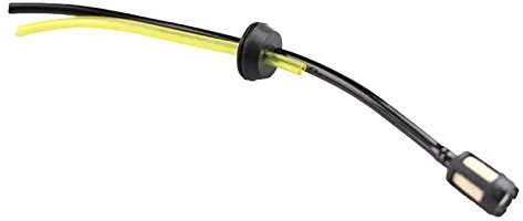 Oulensy Pièce de Tondeuse à Gazon Tondeuse débroussailleuse Tuyau d'arrosage avec Réservoir à Essence Filtre à Huile pour Chainsaw Jaune ABS 1pc