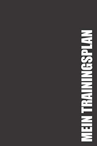 Mein Trainingsplan: Das Trainingstagebuch zum Muskelaufbau / Abnehmen / Gewichtstraining im Fitnessstudio & GYM | 200 Trainingseinheiten | Taschenbuchformat | Gewichtssteigerung je Übung