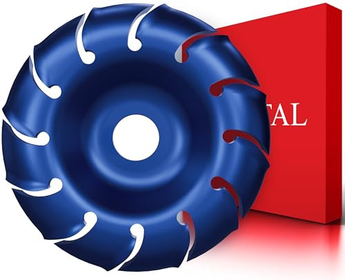 BAYERTAL® Disco per raspa 125 mm - per smerigliare il legno per smerigliatrice angolare | flex, disco per fresare, disco per smerigliare, fresa per legno per levigare e fresare velocemente