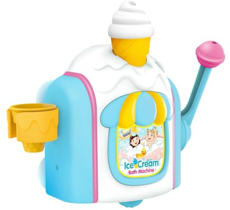 Bubble Ice Cream Maker - Heladera interactiva para niños, producción de Divertida y sin Problemas | con Burbujas, Fiestas Infantiles, postres de Verano y Buceo
