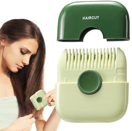 Rasoio Rasoio Finger - étiqueté haché haché pour hommes, peignes avec lame pour couper et coiffer les cheveux | Rasoir à double tête, conception ergonomique détachable, outil professionnel pour ACCON