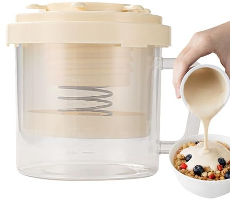 Griechisches Joghurtsieb Wiederverwendbar Joghurtfilter Joghurt-Frischkäsebereiter Mit Feinem Mesh Für Griechisches Joghurt, Saft, Tee Machen