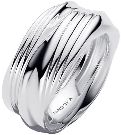PANDORA Ring-Set für Damen Gedreht Silber 193890C00