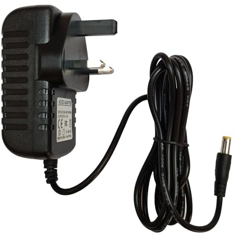 POWER SUPPLY FOR YAMAHA MT100 MULTITRACK CASSETTE RECORDER (2 METER) ADAPTER UK 12V