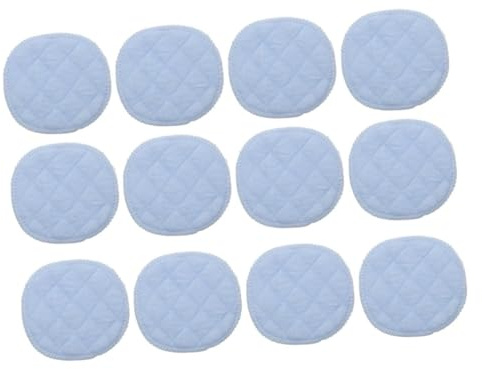 Coppette Assorbenti Allattamento Lavabili 20 Pezzi in Cotone Bianco | Leggere e Facili da Portare, Strato Assorbente, Formato Riutilizzabile, per L'allattamento Quotidiano
