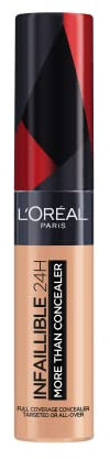 L’Oréal Paris - Infaillible More Than a Concealer, correttore e fondotinta 2 in 1, 11 ml, 327 Cashmere.