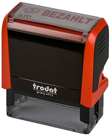 Trodat Printy 4913 feuerrot BEZAHLT AM ROT