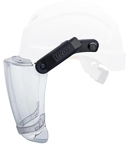 uvex Visier pheos magnetisch mit Kinnschutz, Schutzvisier, Gesichtsschutz, Helmvisier, Gesichtsvisier, Schutzschild