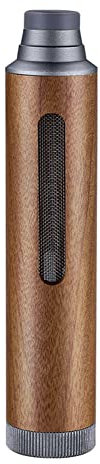 ihreesy Zigaretten Taschenascher Taschenaschenbecher, Tragbar Metall Zigarettenaschenbecher Winddicht Rauchfreier Aschenbecher Abnehmbar Zigarettenaschenhalter für Drinnen und Draußen,Dunkelgrau