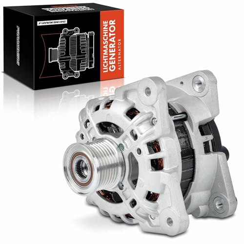 Frankberg Lichtmaschine 90A 231006007R | Kompatibel mit Clio IV BH, Clio IV Kasten/Hatchback BH, C.a.p.t.u.r I H5 J5, Fortwo Cabriolet 453, Logan II