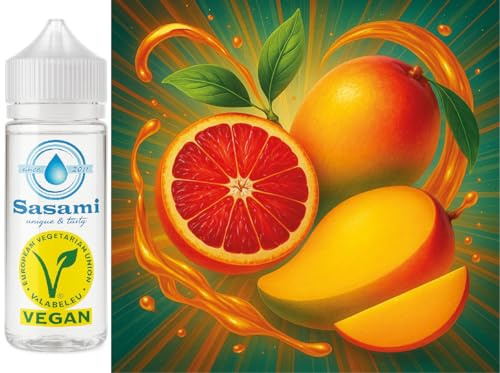 Sunburst Mango - Naranja sanguina-Mango Aroma Concentrado - Vegano - Sasami - 100ml