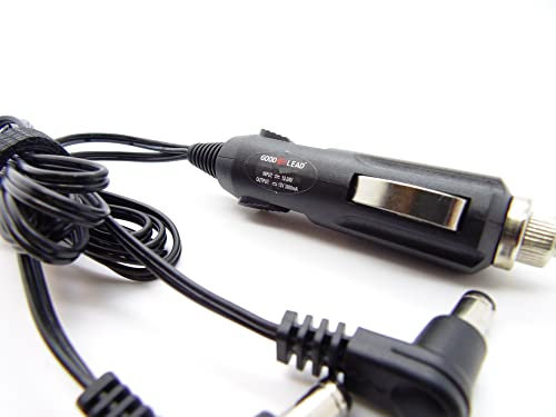 9V AC/DC cigarette car Charger Adapter For Mustek PD77B DP77A dual Screen dvd player