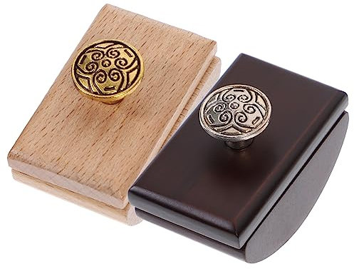 Housoutil 2 Stück Kleiner Hölzerner Tintenlöscher Tintenabsorber Mit Schnelltrocknendem Design Leicht Und Tragbar Für Schüler Und Schreibbedarf