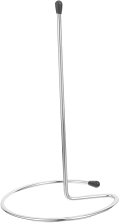 iplusmile Wine Decanter Drying Rack Metal Wire Desk Decanter Holder With Nonslip Single Spindle Stainless Steel Stand For Kitchen Bar Restaurant Stemware Storage And Drying