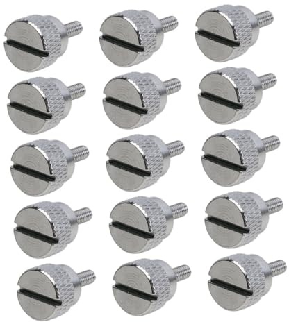 SHINEOFI 15 Pezzi Viti per Piedino Macchina da Cucire in Metallo Resistente Viti per Sostituzione Rapida e Fissaggio Preciso Accessori per Cucito Domestico e Progetti Ricamo