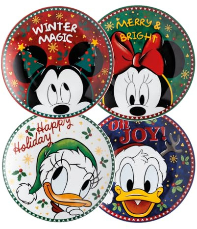 Egan Set 4 piattini Dolce Winter Magic d 19