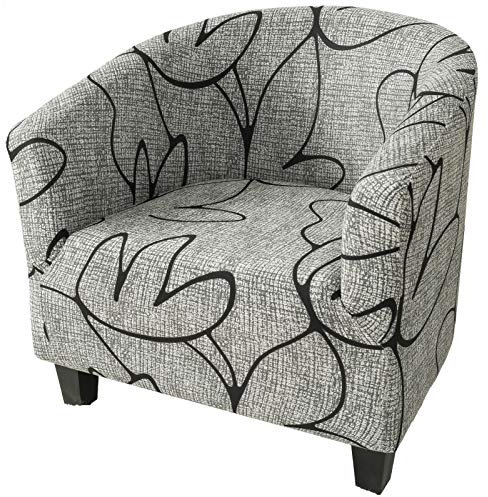 mmcrz Schonbezug für Clubsessel, hoher Stretch, Abnehmbarer und waschbarer Sessel, Sofa-Schonbezug, Möbelschutz für Wohnzimmer