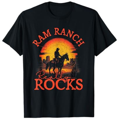 Western Life Rodeo Country-Musik Ram Ranch rockt wirklich T-Shirt