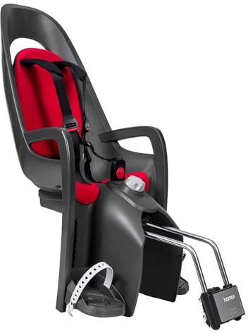Hamax Caress Fahrradkindersitz � Hochwertiger Kindersitz mit Verstellbarer R�ckenlehne, 20� Neigung & STO�d�mpfung (ab 9 Monate � Einhandbedienung, sicher & komfortabel)