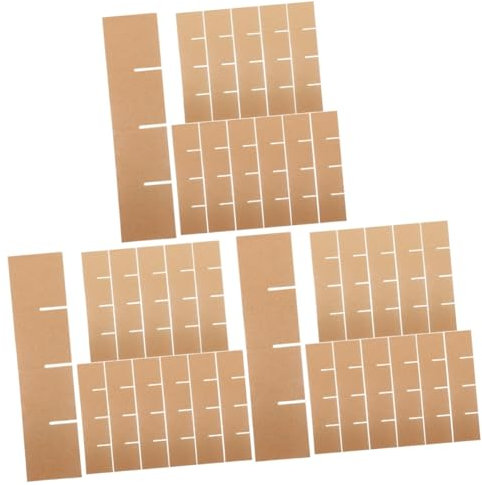 VILLFUL 3sätze Karton-trennwände Für Glaswaren Und Geschirr Robuste Und Wiederverwendbare Verpackungslösungen Für Umzüge Und Versand Einfache Installation Mit Fächern