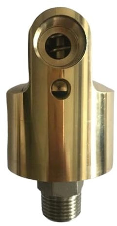 Folisila Drehgelenk 1,5 Zoll HD40 DN40 Drehgelenk 360 Drehgelenk Wasser Luft Öl Drehkupplung Spray Universalverbinder Messing Rotationsverschraubung(Right Thread)