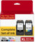 INKYEAH 560 561 Patronen XL, Kompatibel für Canon Druckerpatronen 560 561 Original, PG-560/CL-561 XL Value Tintenpatronen (Schwarz Farbe) for Pixma TS5350 TS7450 TS7451 TS5350a TS5351 TS5352 TS5353