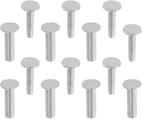 MOKKHNB 7 Pares de Remaches para Fijar Mangos de Cuchillos de Cocina de Acero Inoxidable Fijación Estable y Diseño para Uso en Cocina y Bricolaje