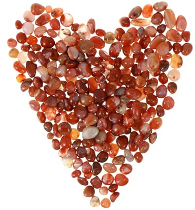 JOINPAYA Galets De Rivière Naturels Pour Jardin Et Plantes Succulentes, Graviers 0,8-1 Cm, Paquet 500 G, Pierres Décoratives Lisses Pour Aménagement Paysager Et Pots De Fleurs