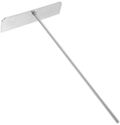 TOYANDONA Spalmatore per Crêpe in Acciaio Inox 304 Smontabile, Raschietto per Pancake Multifunzione, Strumento Pratico per Crepes su Teglia Elettrica e Padella, Utensile Cucina per