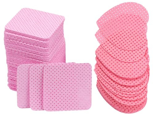 ibasenice 400 Stück Nagellackentferner Wattepads aus Baumwolle Super Saugfähig und Einfach zu Lagern für Acryl und Gelnägel für Reisen und Zuhause