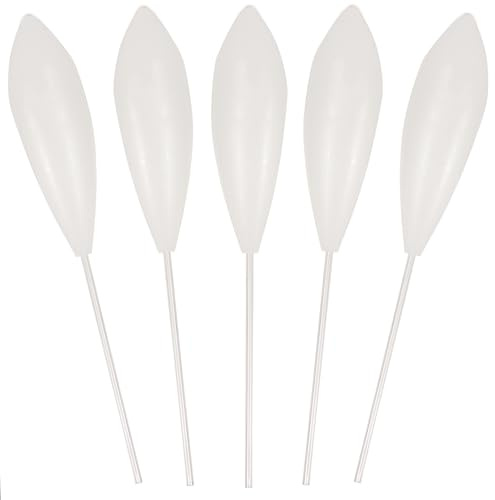 VBESTLIFE Flotador de Lanzamiento, Aparejo Terminal de Pesca de Carpa Bombarda de Superficie en Línea, Diseño Aerodinámico, Indicador de Mordida Sensible, Acrílico, 15 G-50 G para Trucha y Carpa (25