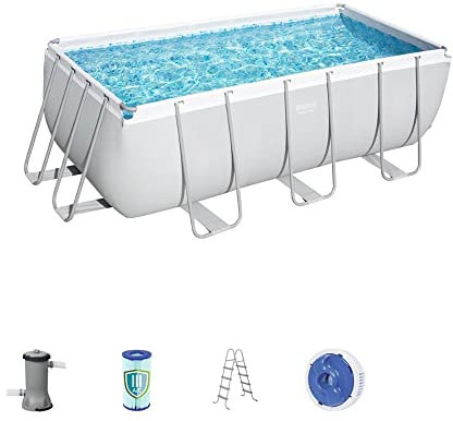 Bestway 56456-3 Piscina Fuori TerraPower Steel da 412 x 201 x 122 cm