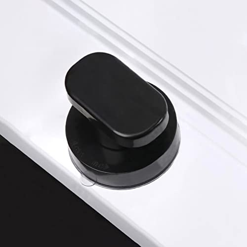 KAFENDA manija de puerta de empuje de vidrio tipo ventosa para puertas de vidrio, cajones, refrigeradores, sin perforación y reutilizable