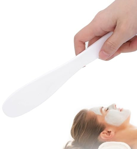 12 Spatole per Maschera Mini Cucchiaio Pennello Maschera Viso per Crema Viso Cucchiaio Miscelatore Campione Applicatore Maschera Facciale Spatola Cosmetica Cucchiaio Trucco per Argilla Di Fango