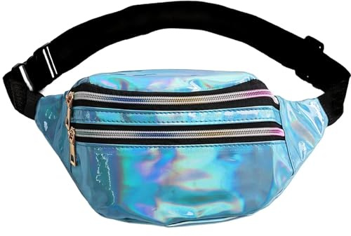 Bauchtasche Gürteltasche Damen Herren Hüfttasche Sport Wasserdicht Stylisch Fanny Pack Unisex für Outdoor Reise Wandern Reisen Urlaub Party Festival