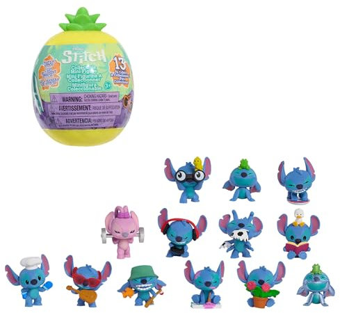 Just Play Disney Stitch That’s So Stitch Sammelfiguren, 5 cm große Überraschungsfigur, 13 zum Sammeln, Kinderspielzeug ab 3 Jahren