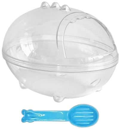 Sandbadlåda, hamster sandbadbehållare | Transparent sandbadlåda för