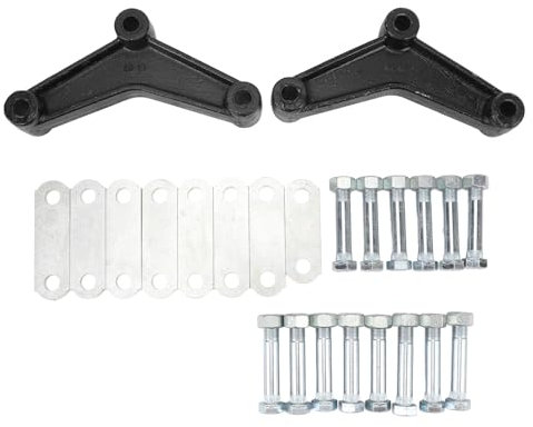 Kit de Manilles de Remorque en Métal,Performance Améliorée,Essieu Tandem à Double œil pour une efficacité D'installation de 3 500 à 5 200 Lb