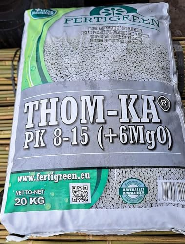 Heinrichs Agrar 20 kg Thomaskali 8-15 (+6MgO) PK Dünger Biodünger für Gemüse Garten Landwirtschaft Profidünger Kalium Magnesium